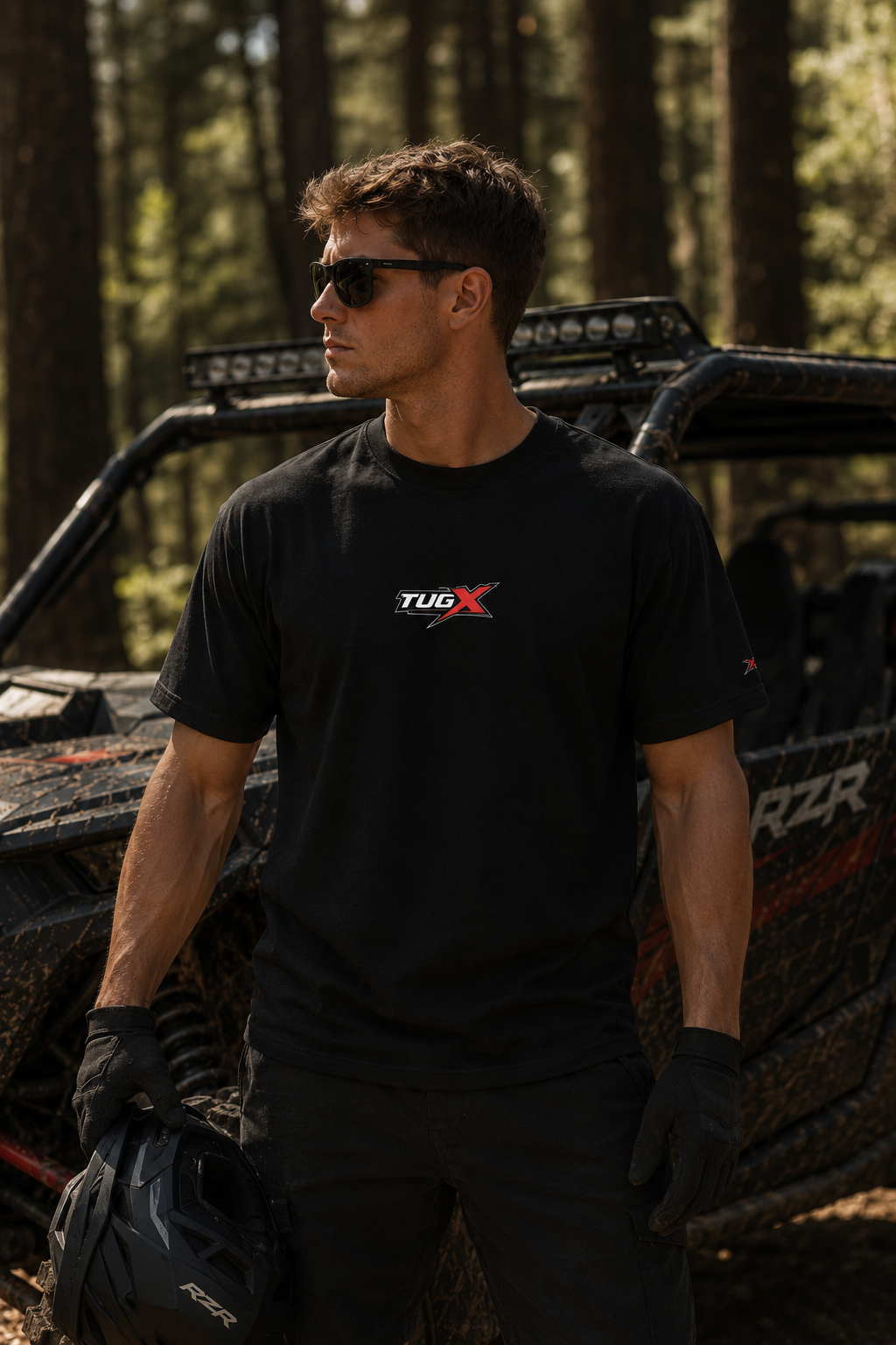 TUGx Men's Embroidery Box Tee