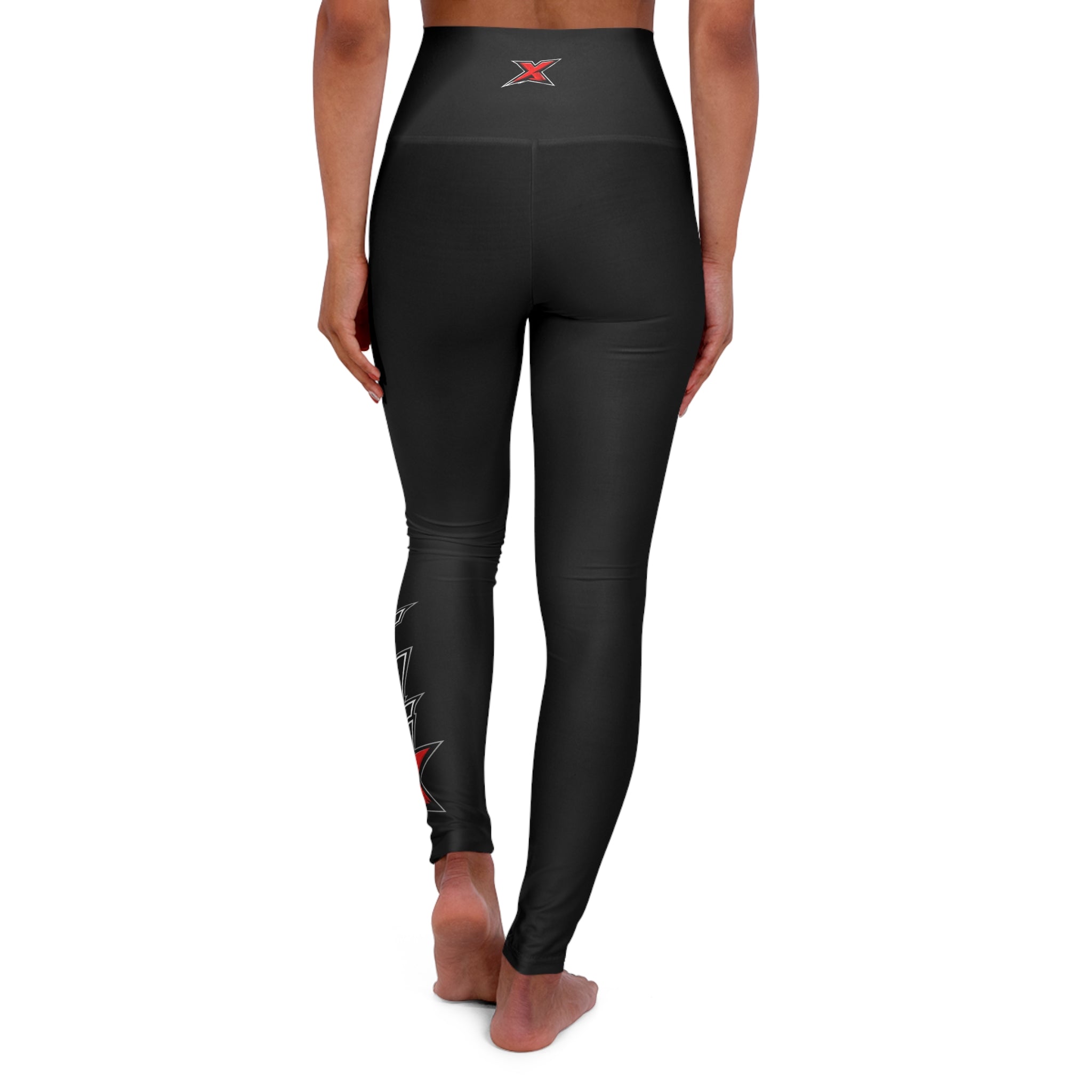 TUGx High Waisted Yoga Leggings (AOP)