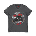 TUGx Unisex Jersey Short Sleeve V-Neck Tee “You don’t need therapy, you just need to take a ride in a SXS”