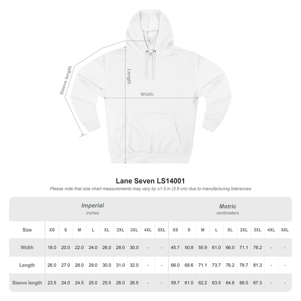 TUGx™ Embroidery Three-Panel Fleece Hoodie
