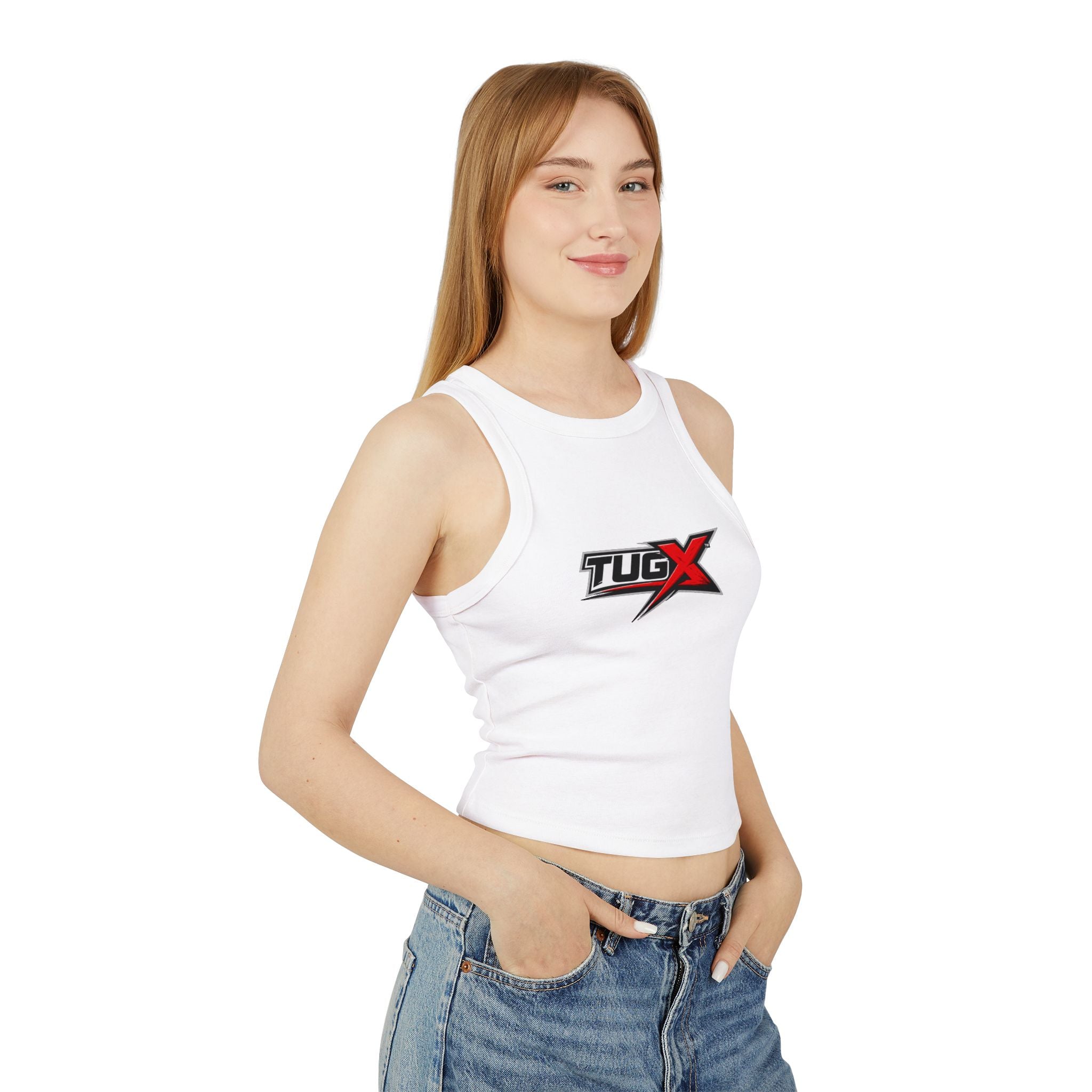 TUGx™ Women's Micro Rib Racer Tank Top