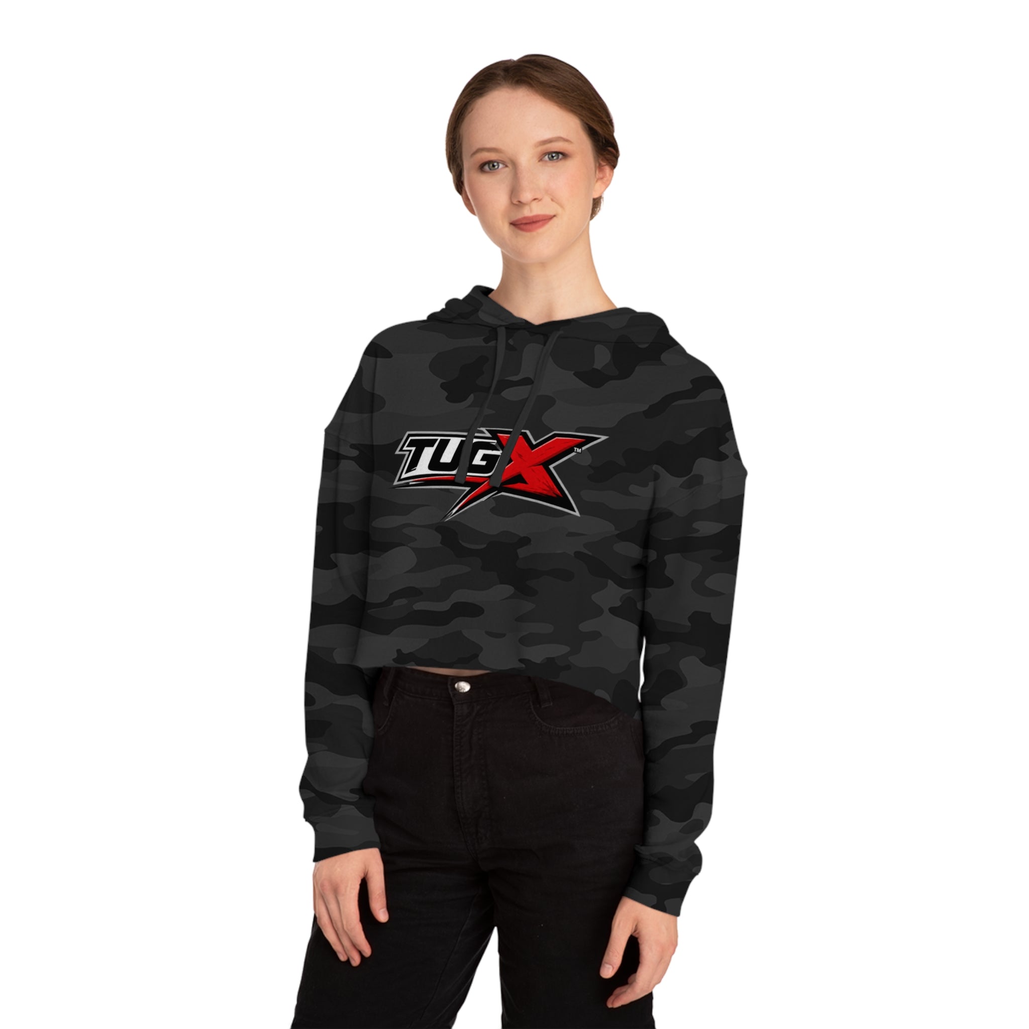 TUGx™ Women’s Cropped Hoodie – Streetwear Style & Comfort