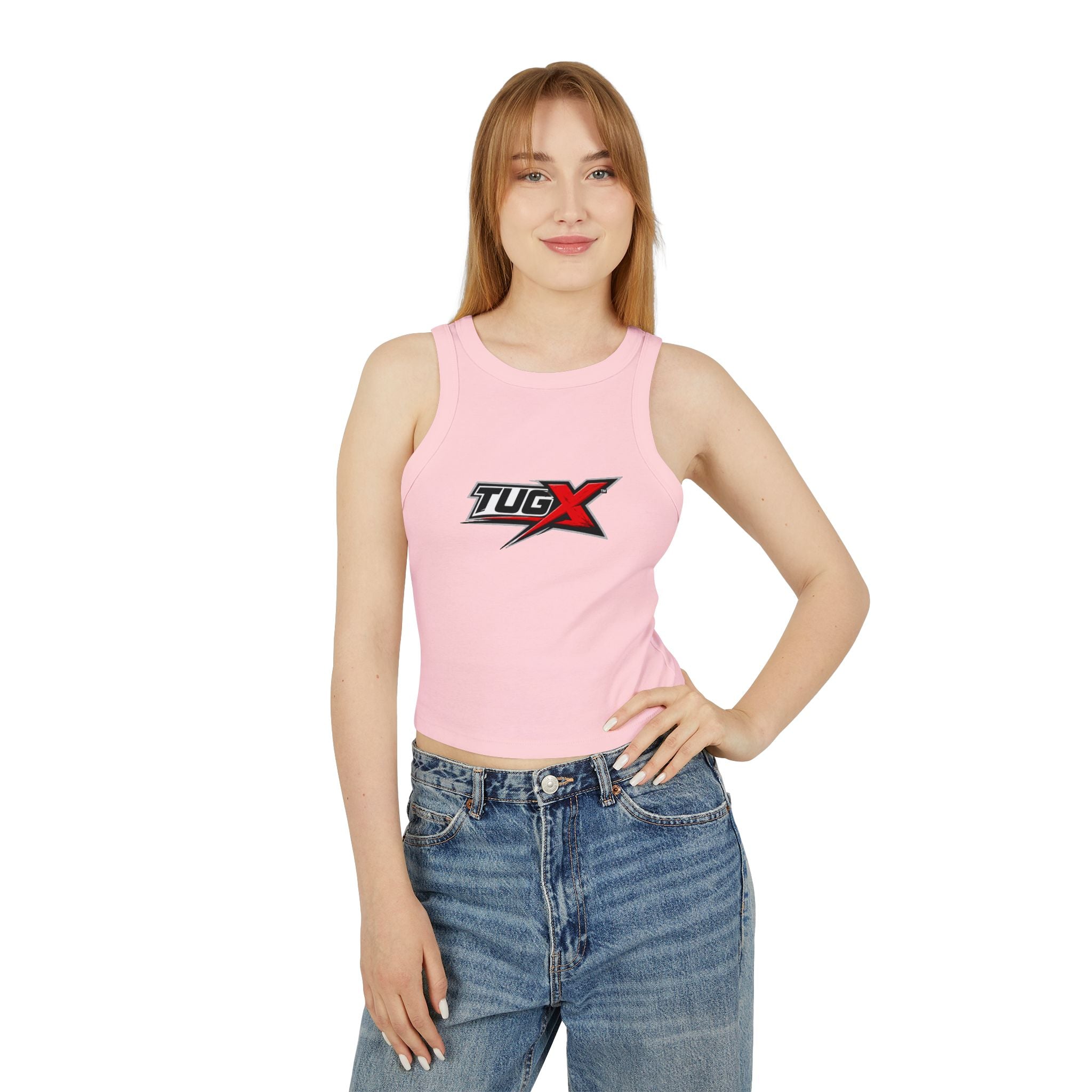 TUGx™ Women's Micro Rib Racer Tank Top