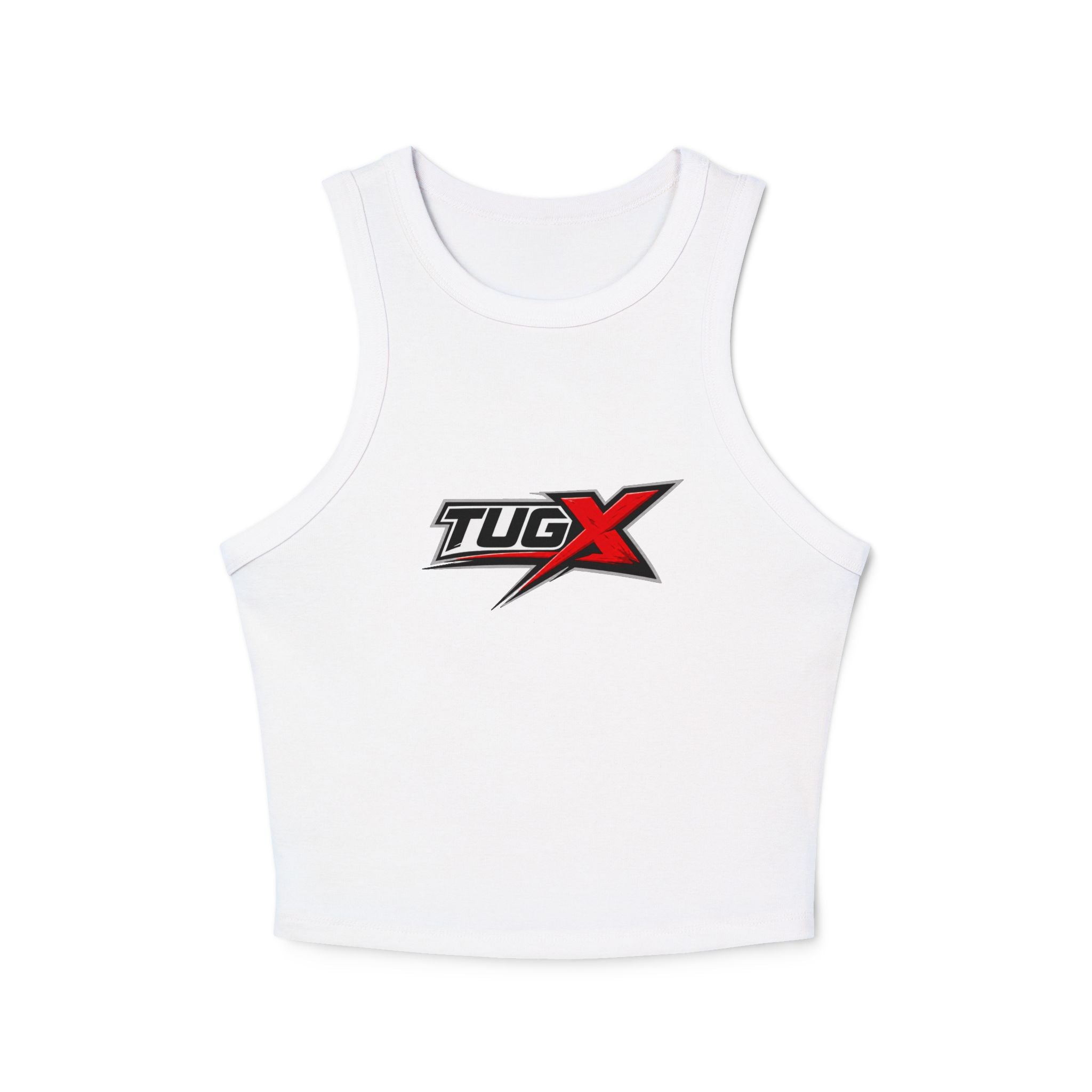 TUGx Women's Micro Rib Racer Tank Top