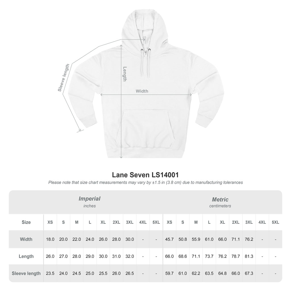 TUGx™ Embroidery Three-Panel Fleece Hoodie