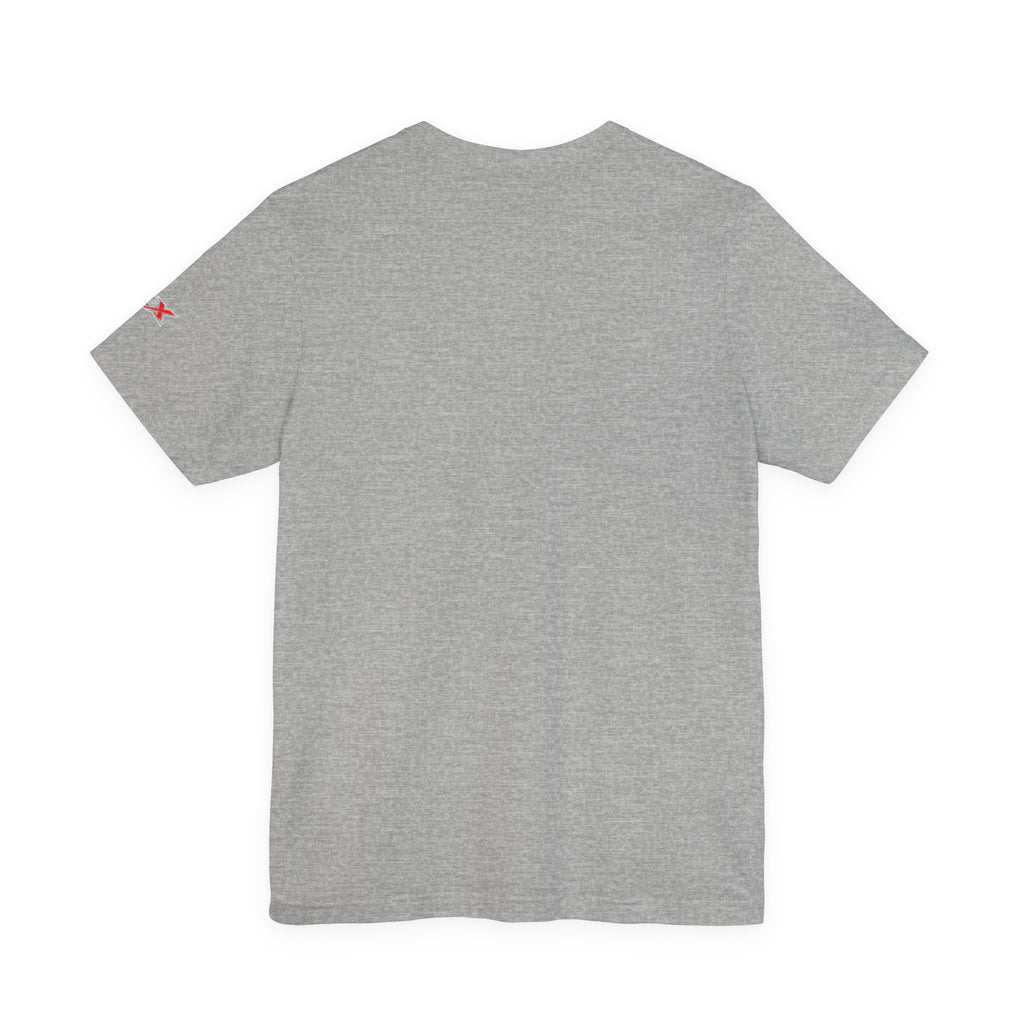 TUGx Unisex Jersey Short Sleeve Tee „Built for More”