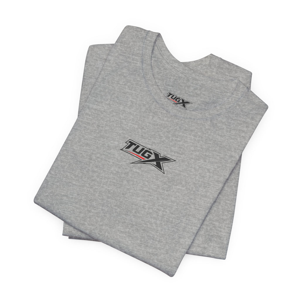 TUGx Unisex Jersey Short Sleeve Tee „No Risk No Story”