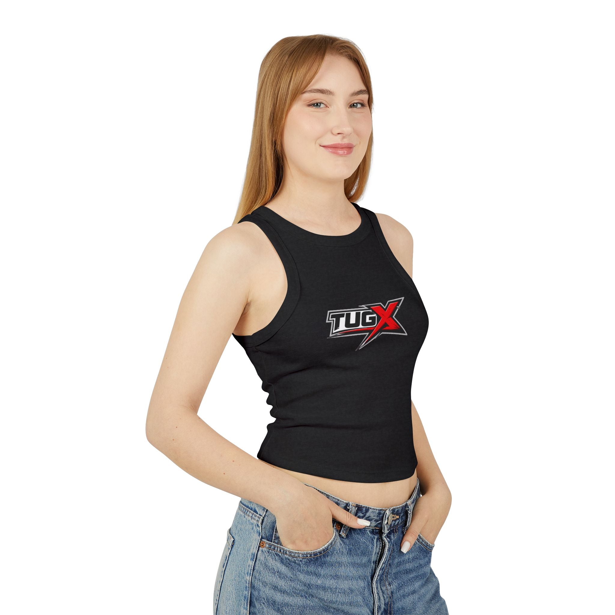 TUGx™ Women's Micro Rib Racer Tank Top