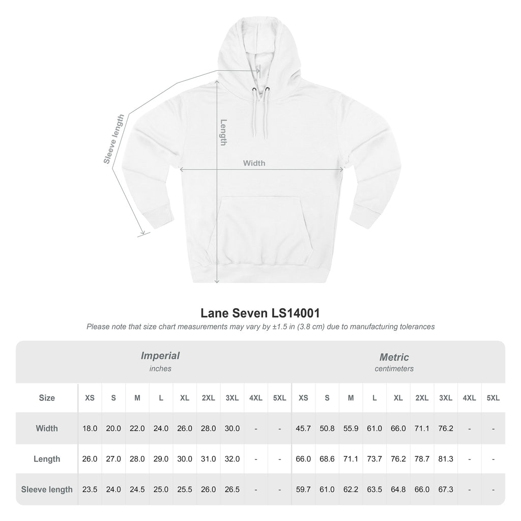 TUGx™ Embroidery Three-Panel Fleece Hoodie