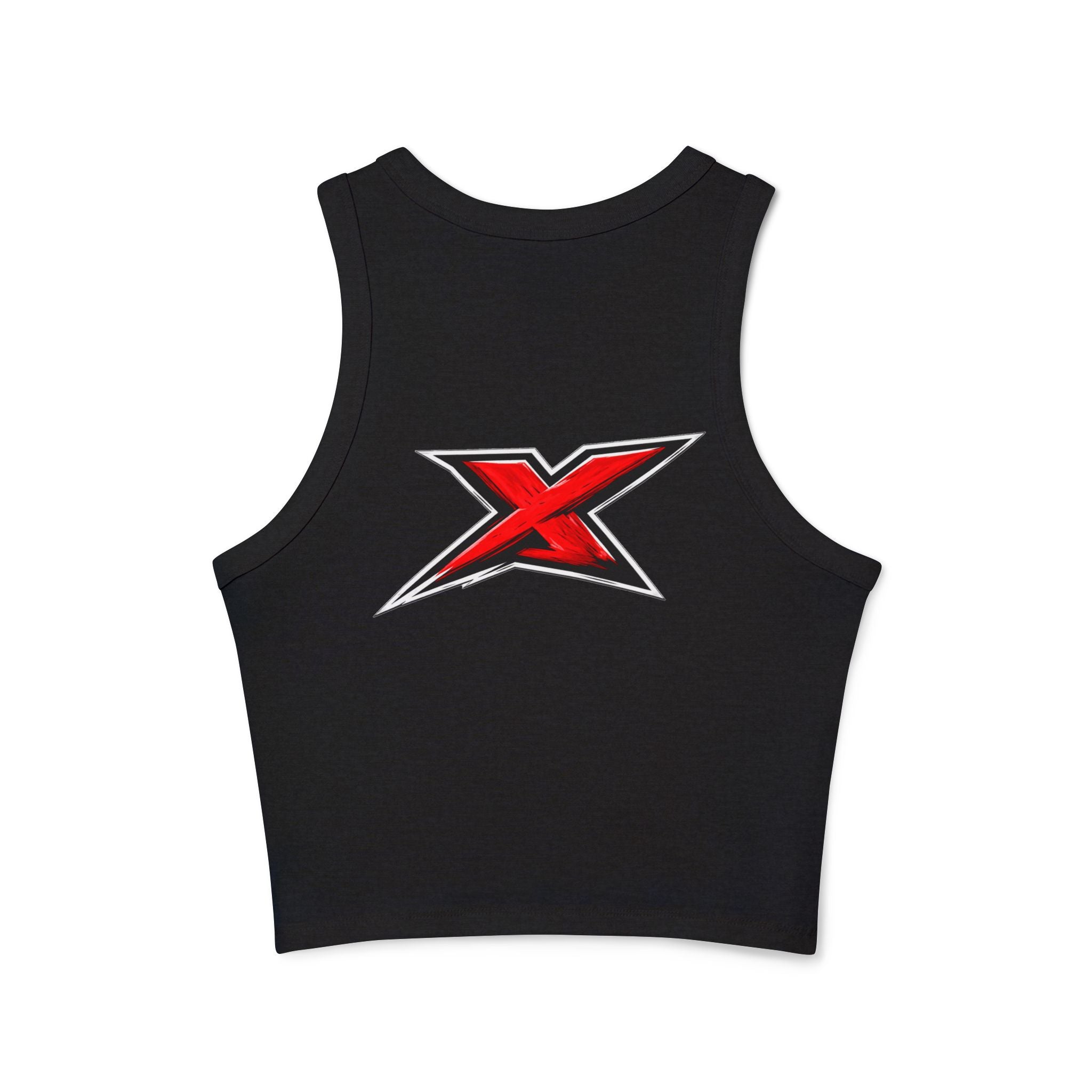 TUGx Women's Micro Rib Racer Tank Top