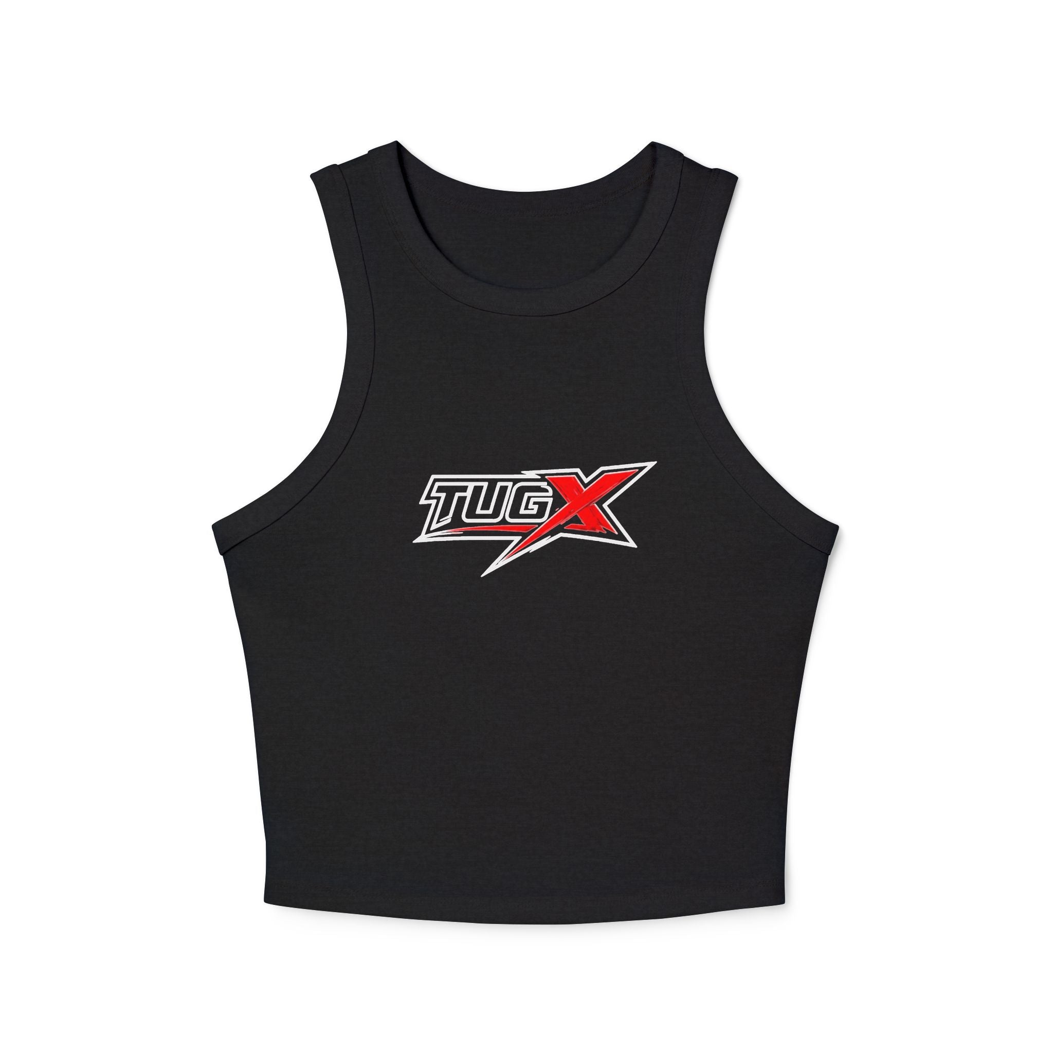 TUGx Women's Micro Rib Racer Tank Top