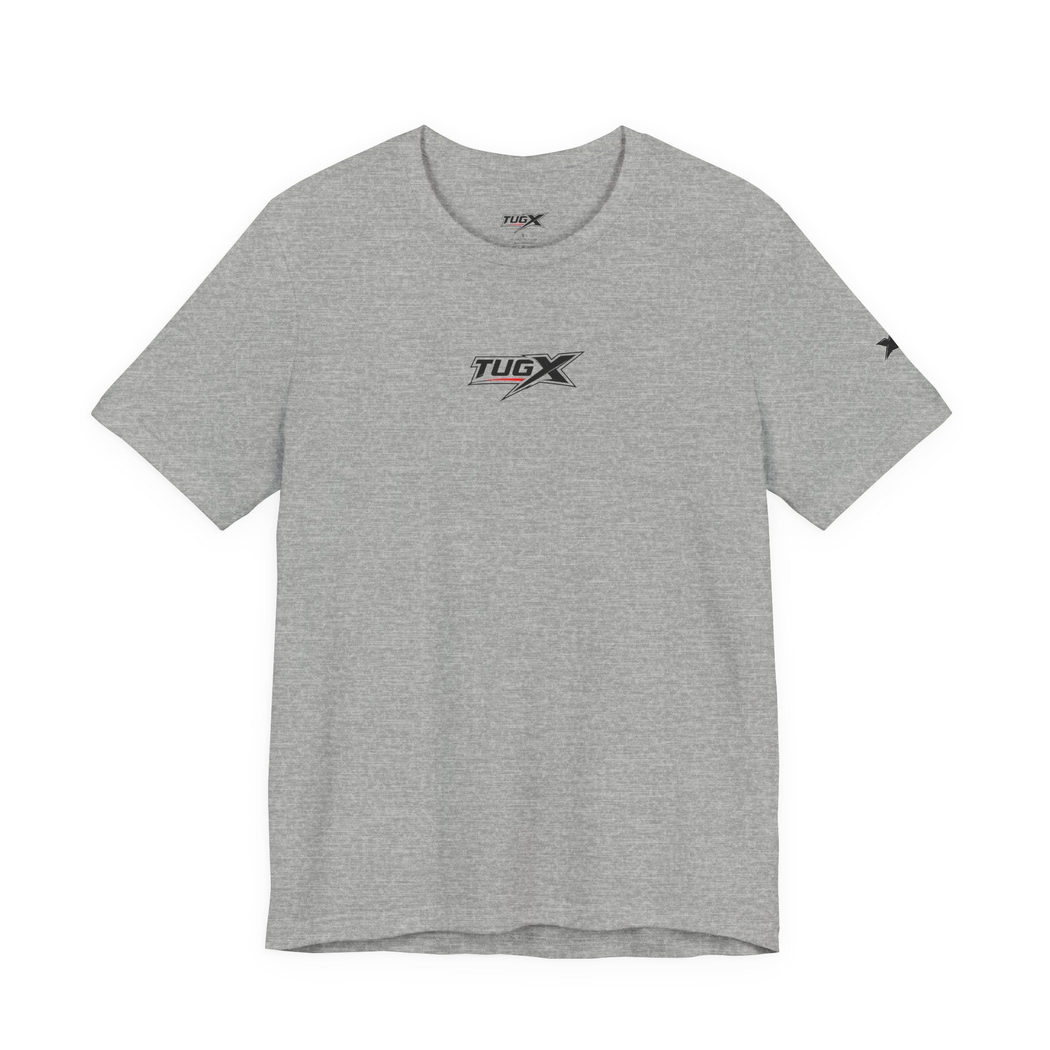 TUGx Unisex Jersey Short Sleeve Tee „No Risk No Story”
