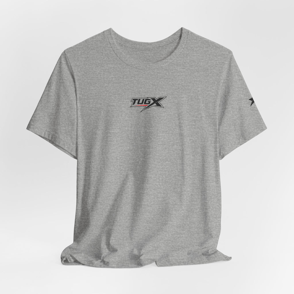 TUGx Unisex Jersey Short Sleeve Tee „No Risk No Story”