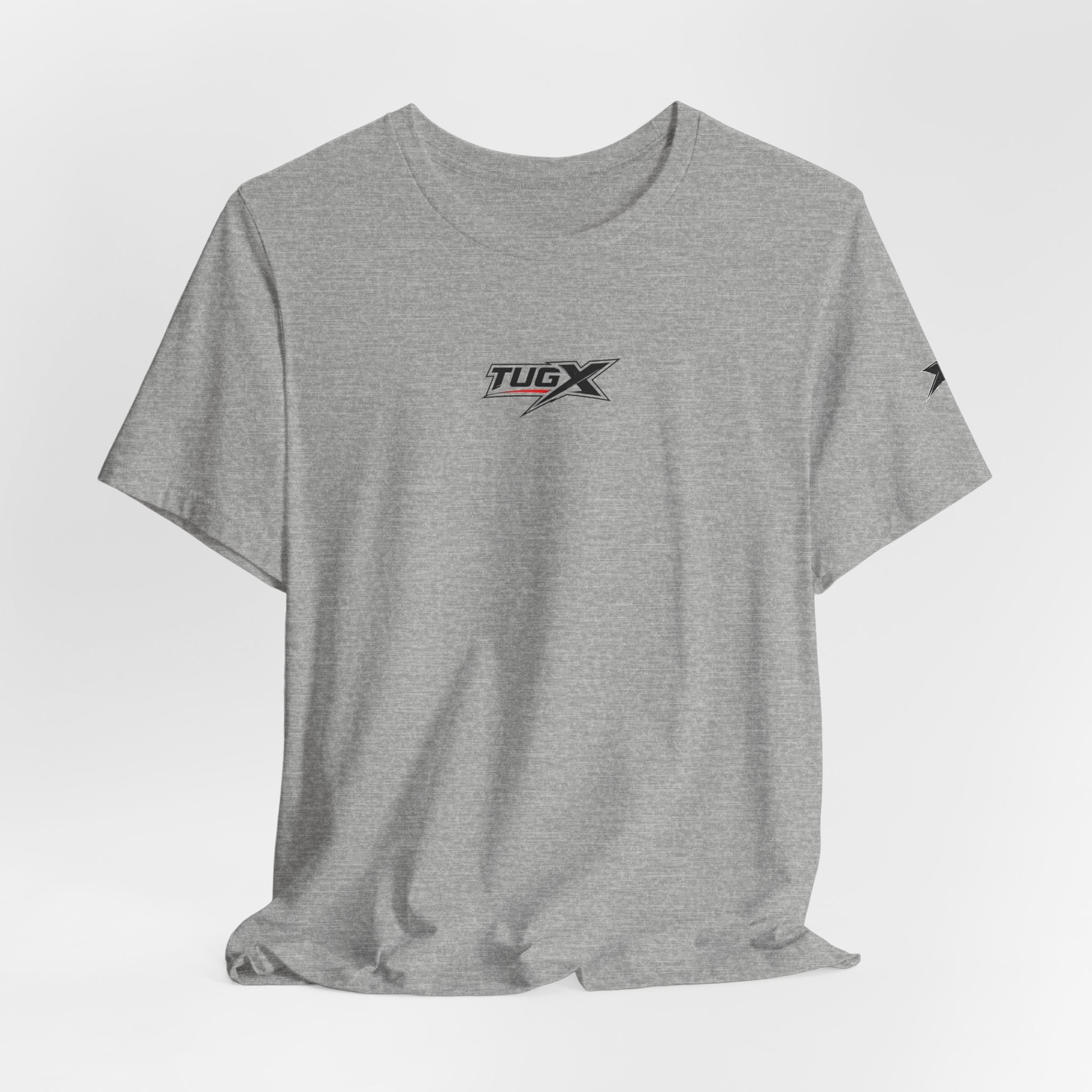 TUGx Unisex Jersey Short Sleeve Tee „No Risk No Story”