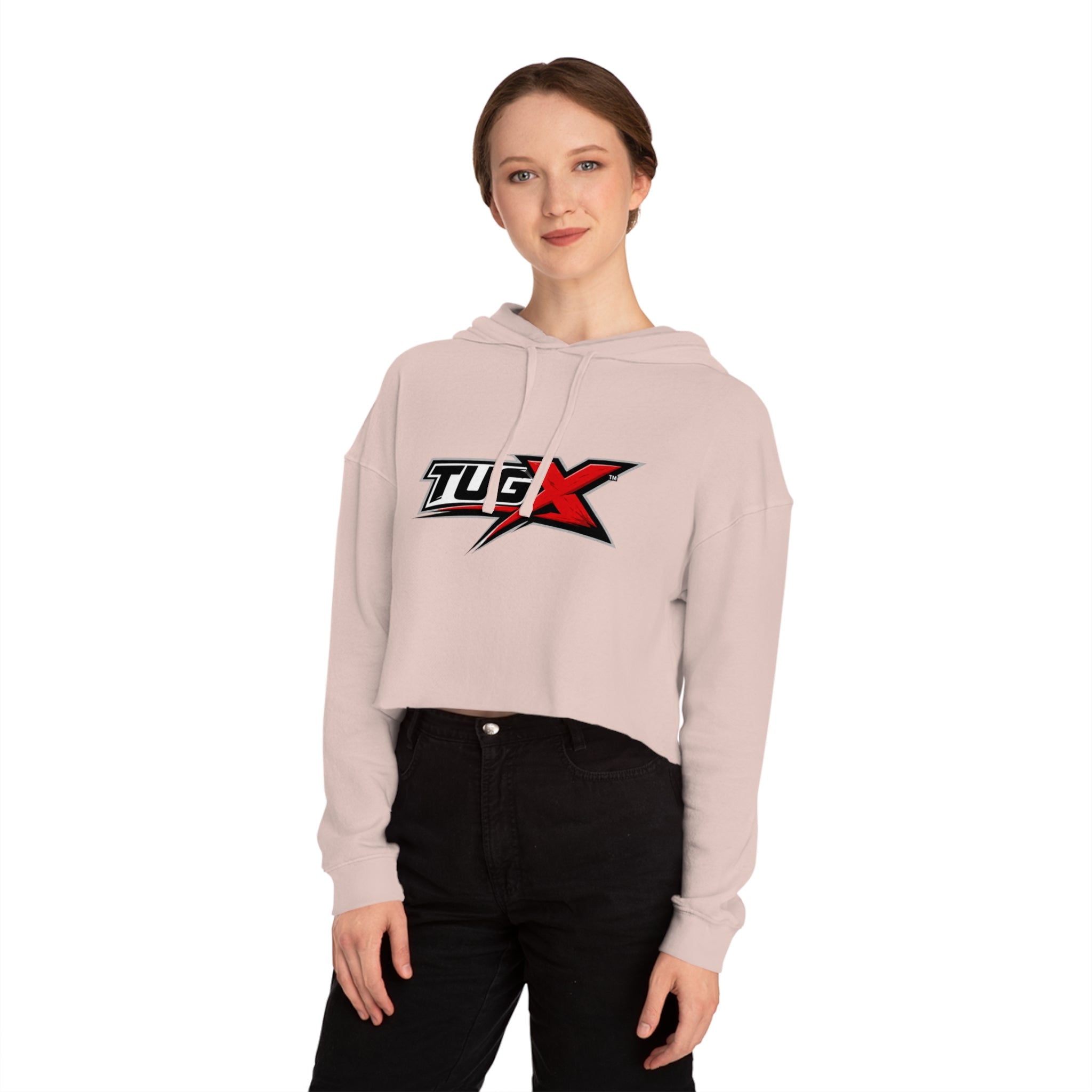 TUGx™ Women’s Cropped Hoodie – Streetwear Style & Comfort