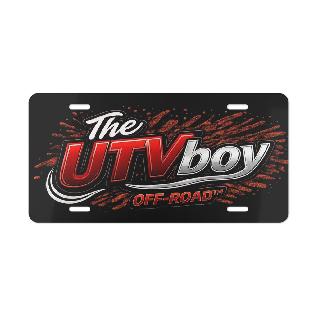 TheUTVboy™ Vanity Plate