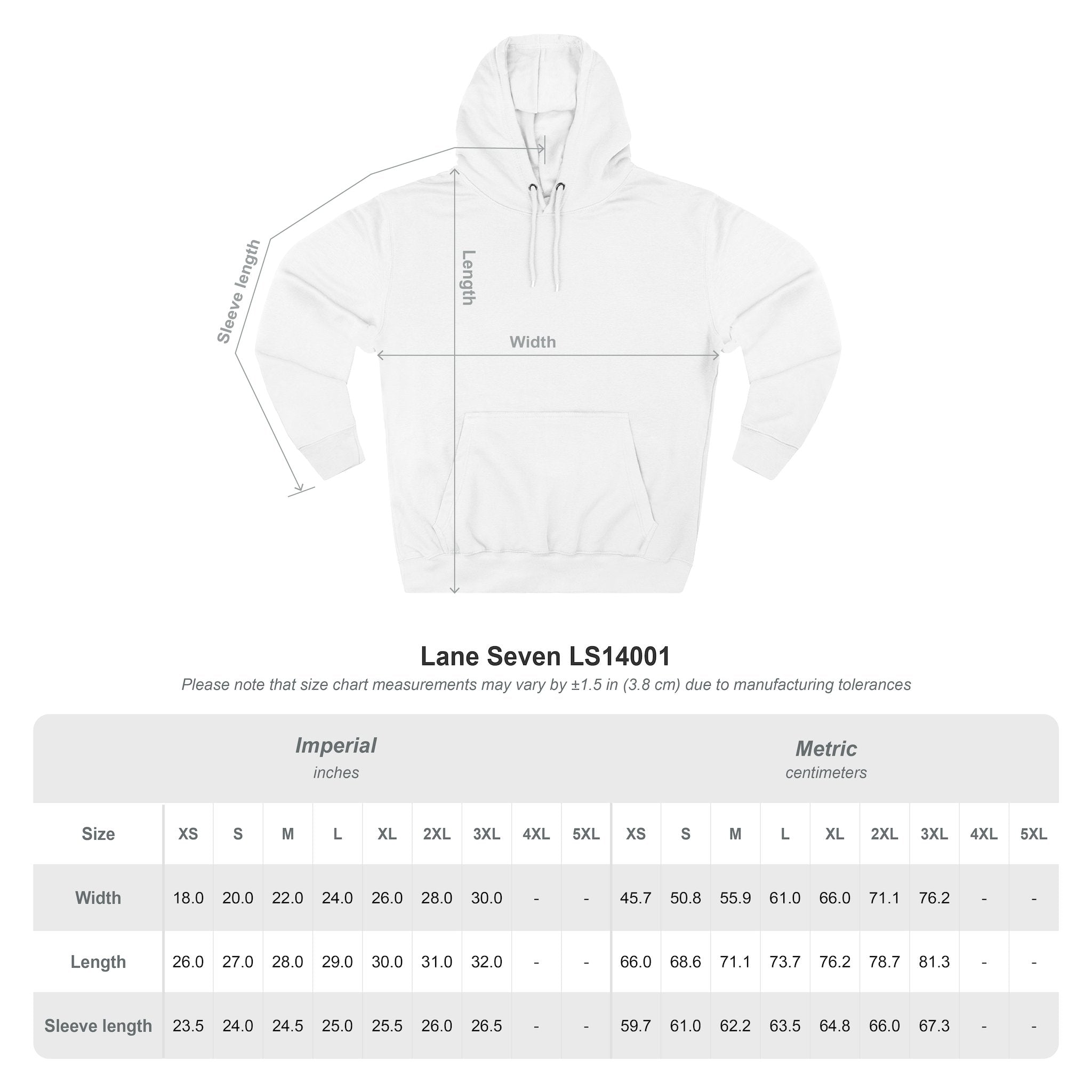TUGx™ Embroidery Three-Panel Fleece Hoodie