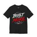 TUGx Unisex Jersey Short Sleeve Tee „Built for More”