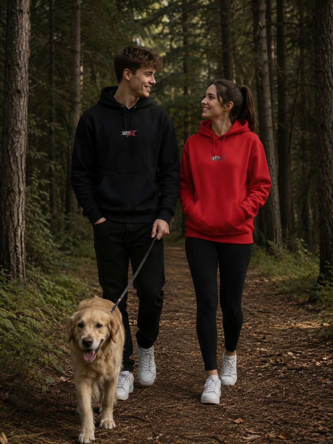 TUGx Embroidery Three-Panel Fleece Hoodie